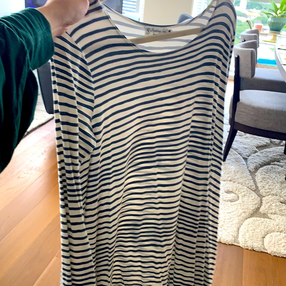 Fighting Eel Striped Dress
